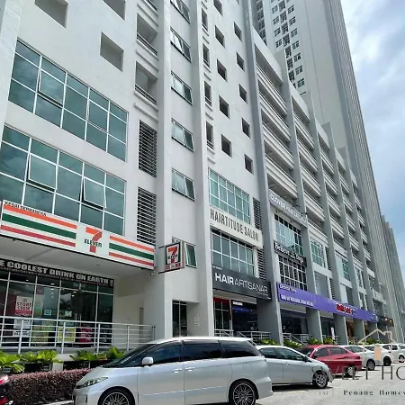 Pool View Stylish Suite At Jelutong Penang 1-4Pax